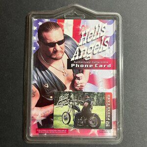 Collectible Hells Angels 10 minute Phone Card